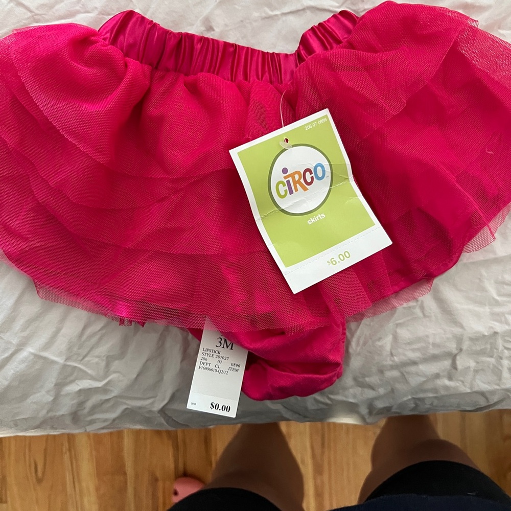 Circo Fuchsia Tulle Baby Skirt